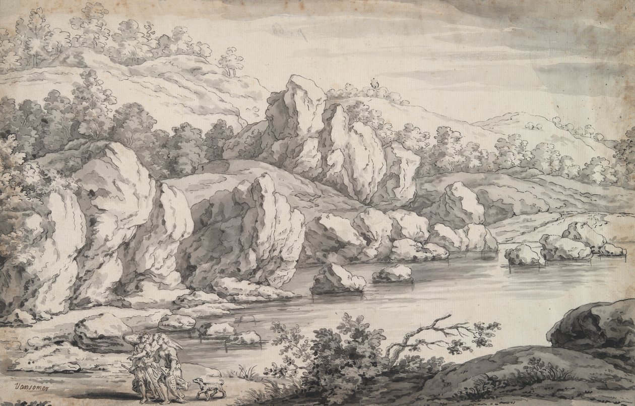 Paysage avec Tobie et l