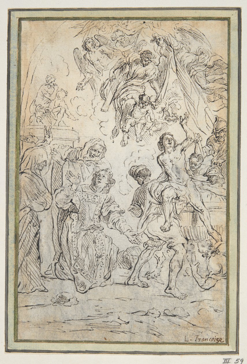 Le Martyre de Saint Jean-Baptiste et Saint Laurent - Unknown