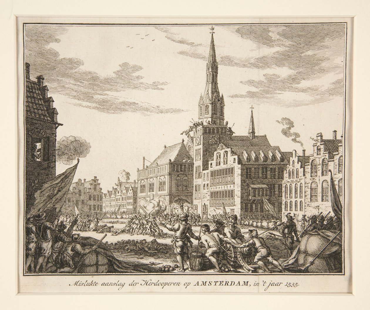 Attaque ratée des Anabaptistes sur Amsterdam - Unknown