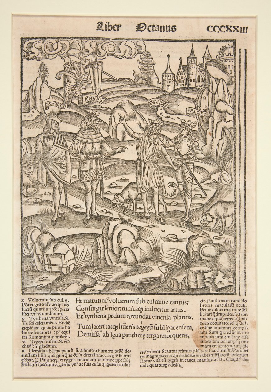 Page du Virgile de Strasbourg, 1502 - Unknown