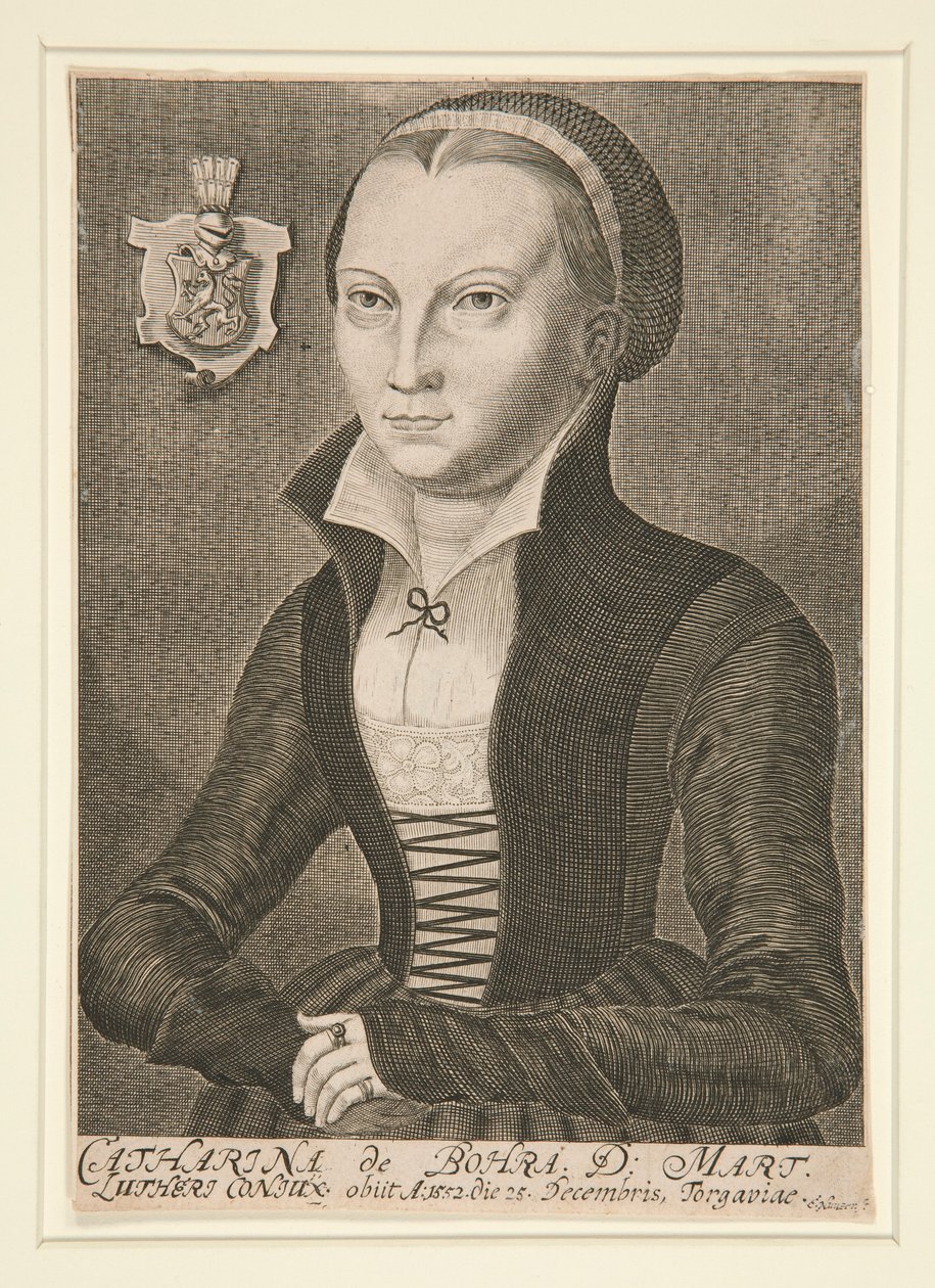 Portrait de Catharina de Bohra D: Mart - Unknown