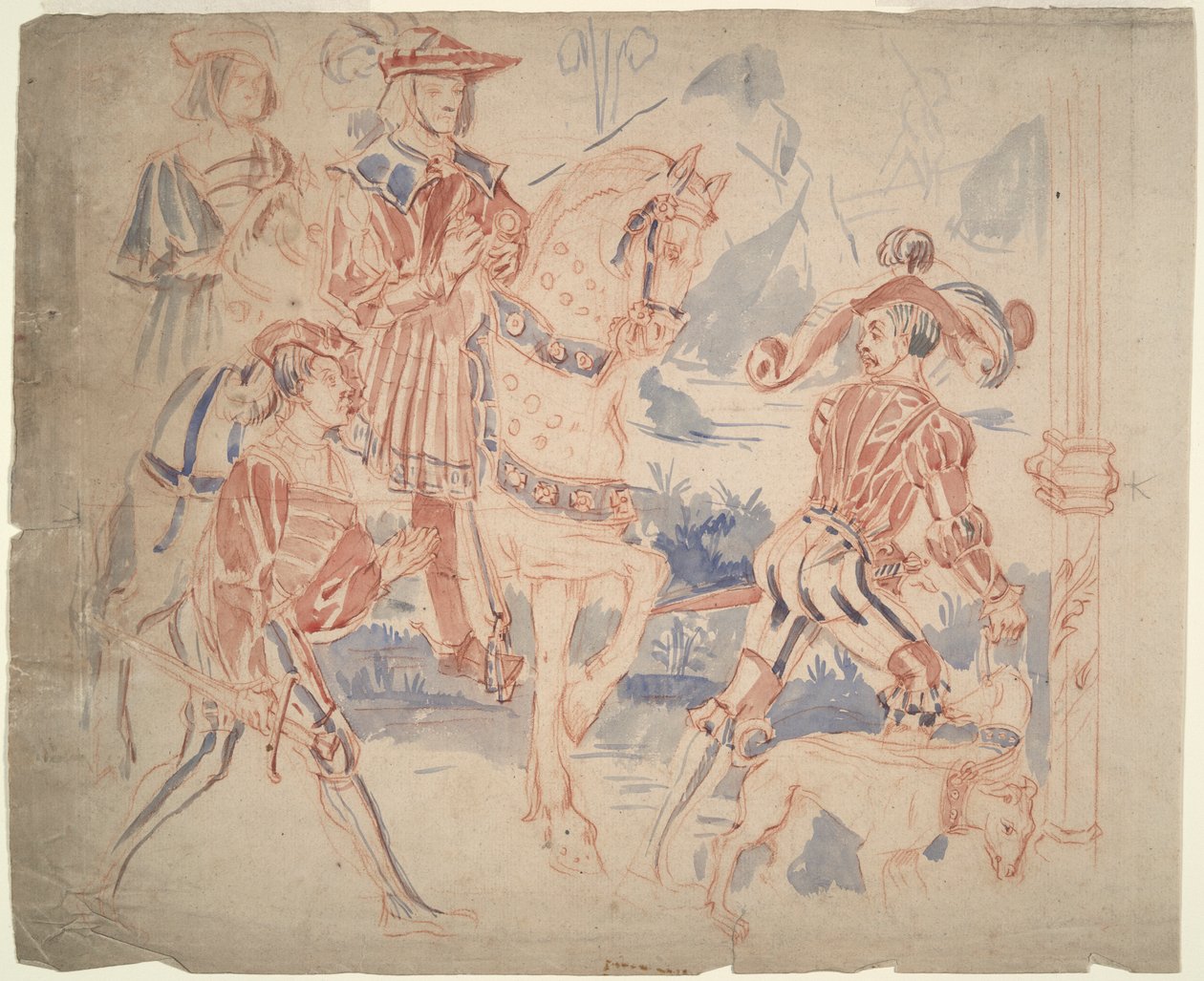 Conception de tapisserie - Unknown