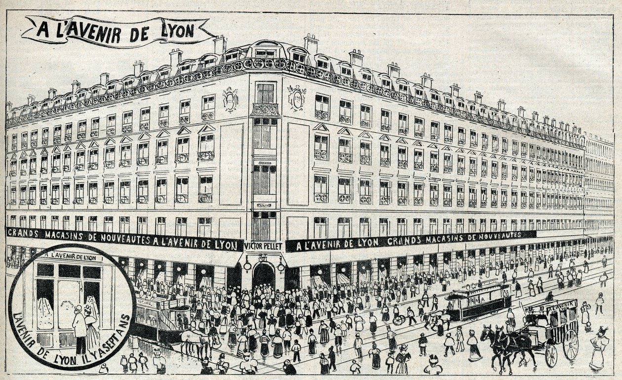 Publicité pour les Grands Magasins de l