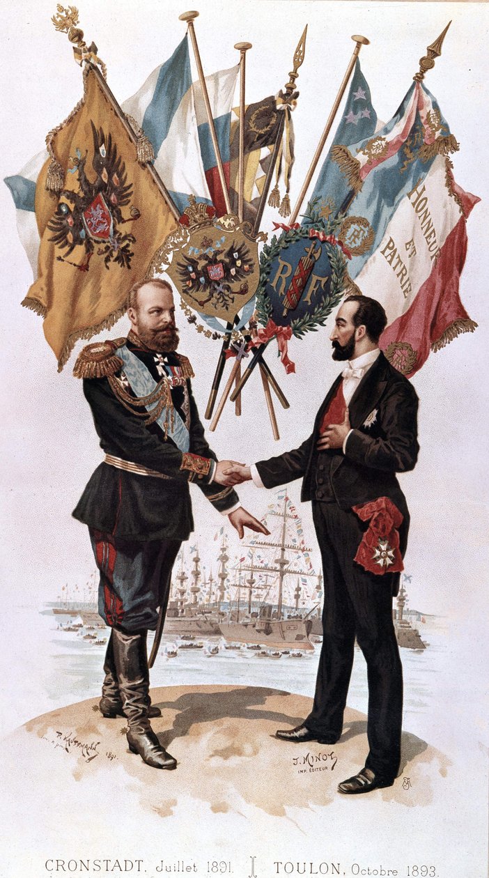 Alexandre III à la signature de l