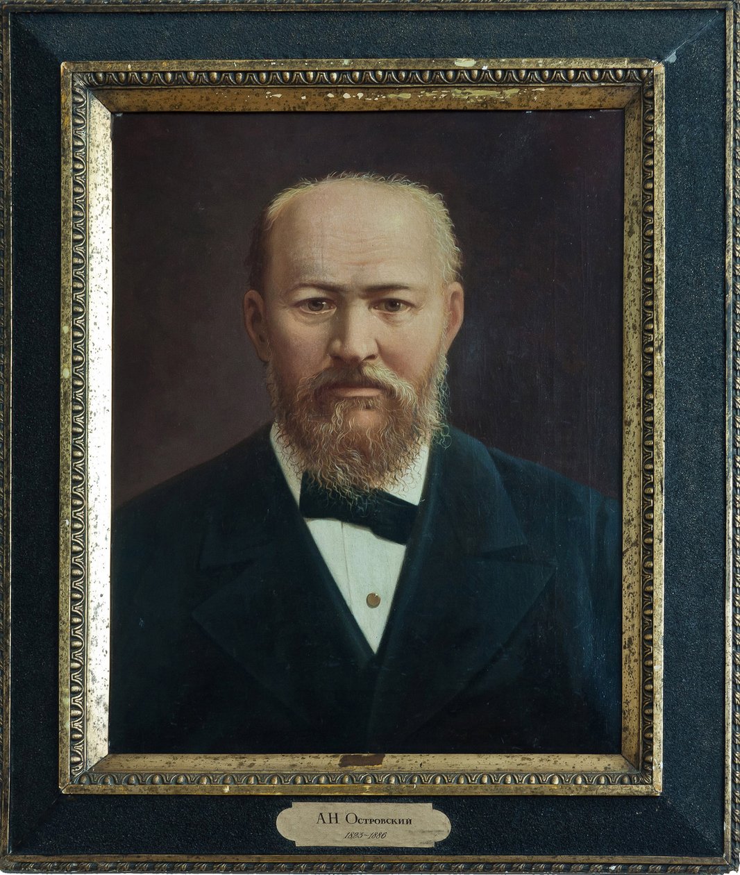 Portrait du dramaturge Alexandre N. Ostrovski (1823-1886) - Unknown artist