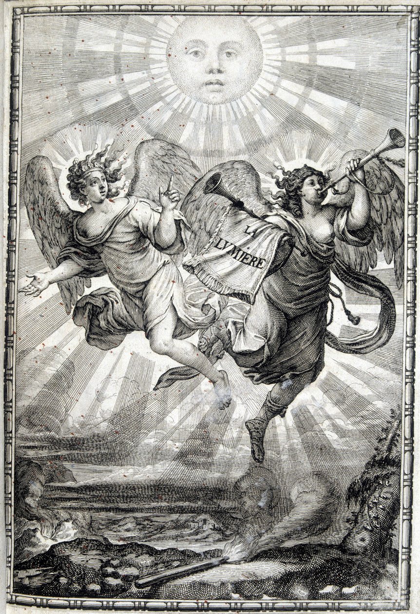 Figure allégorique de la Lumière - La Lumière à Monseigneur l