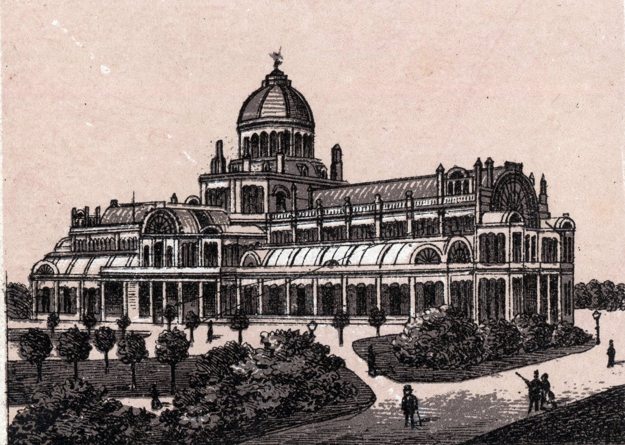 Amsterdam, Hollande : vue du Palais du Peuple - Unknown artist