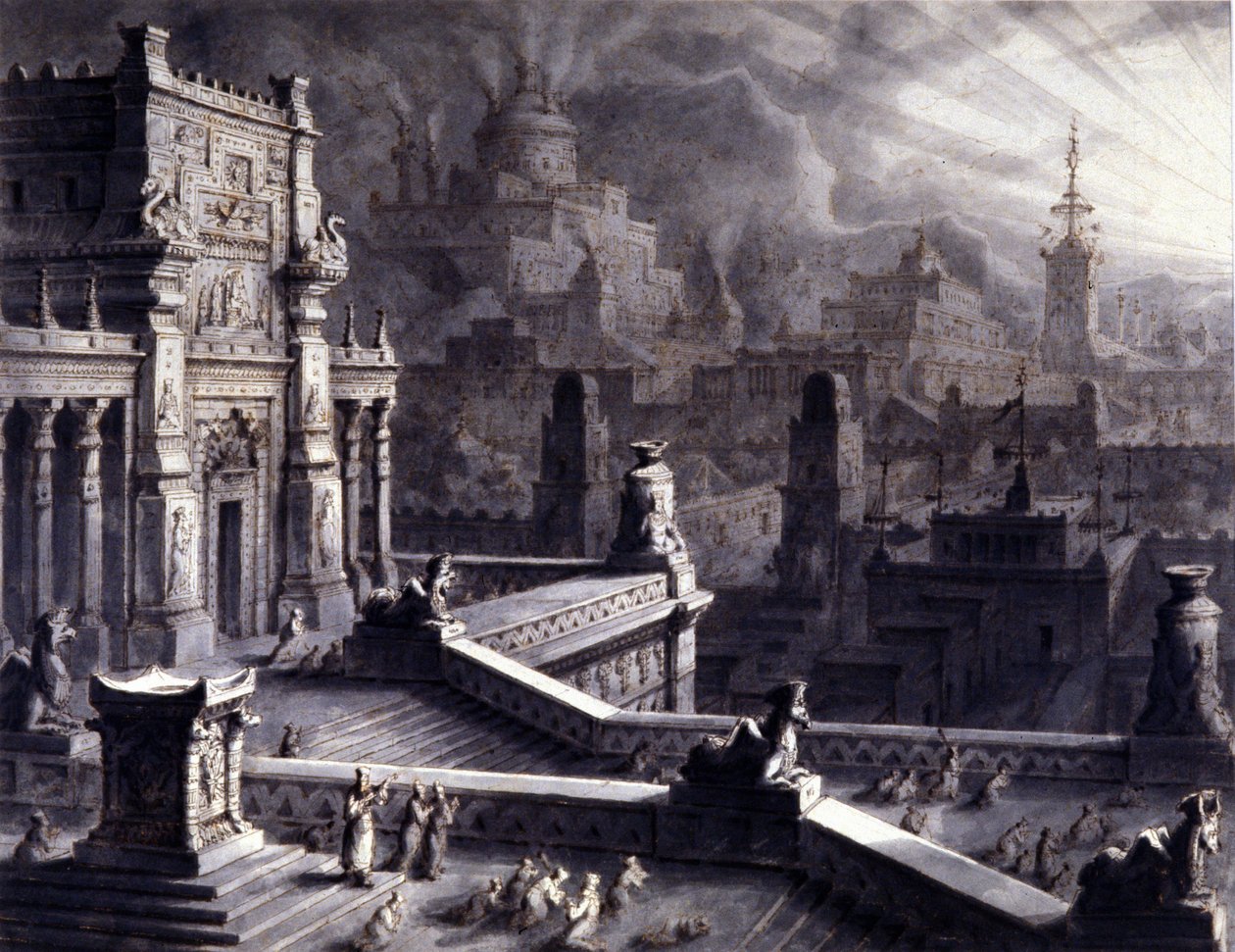 Ancienne ville de Persépolis dans l