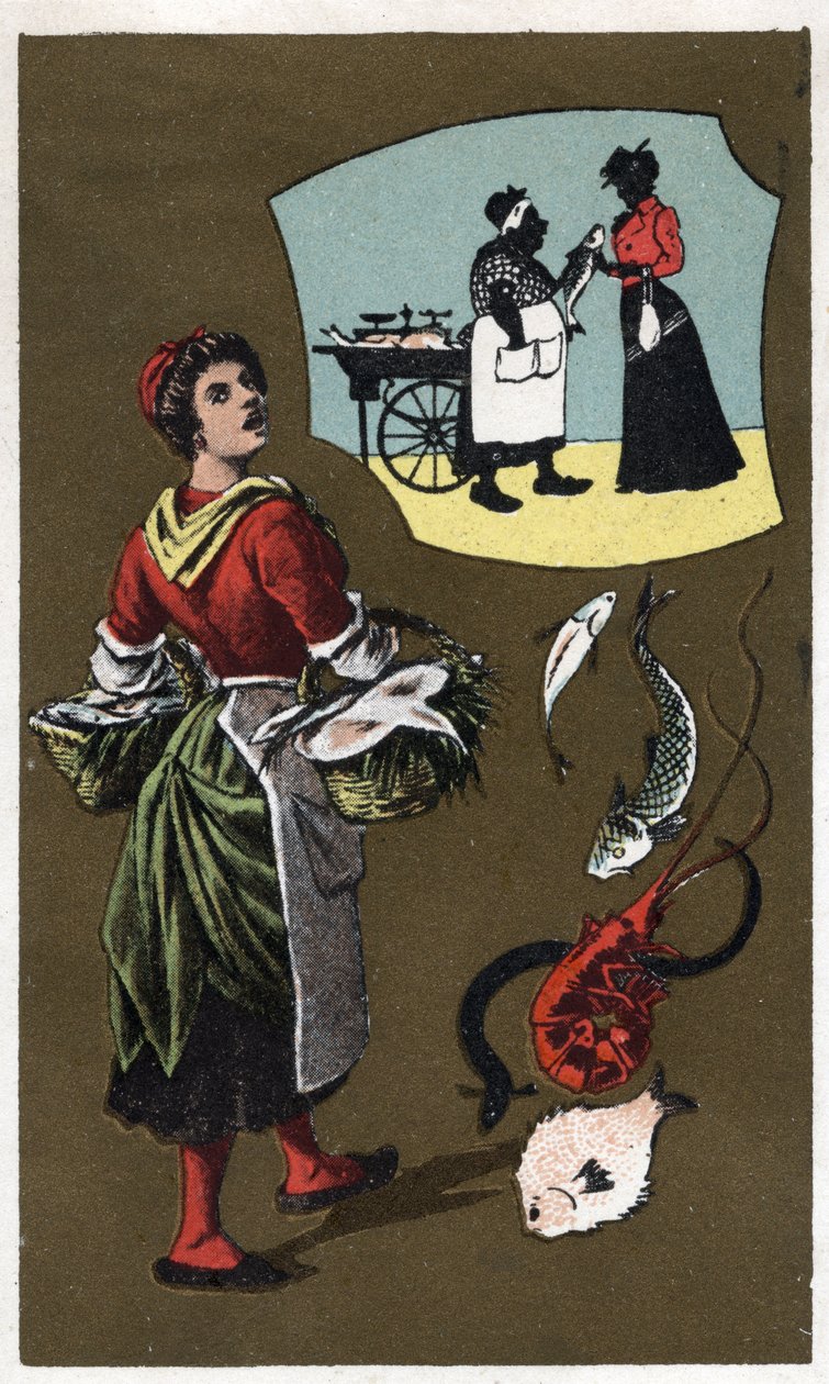 Chromolithographie anonyme, fin du XIXe siècle - Unknown artist