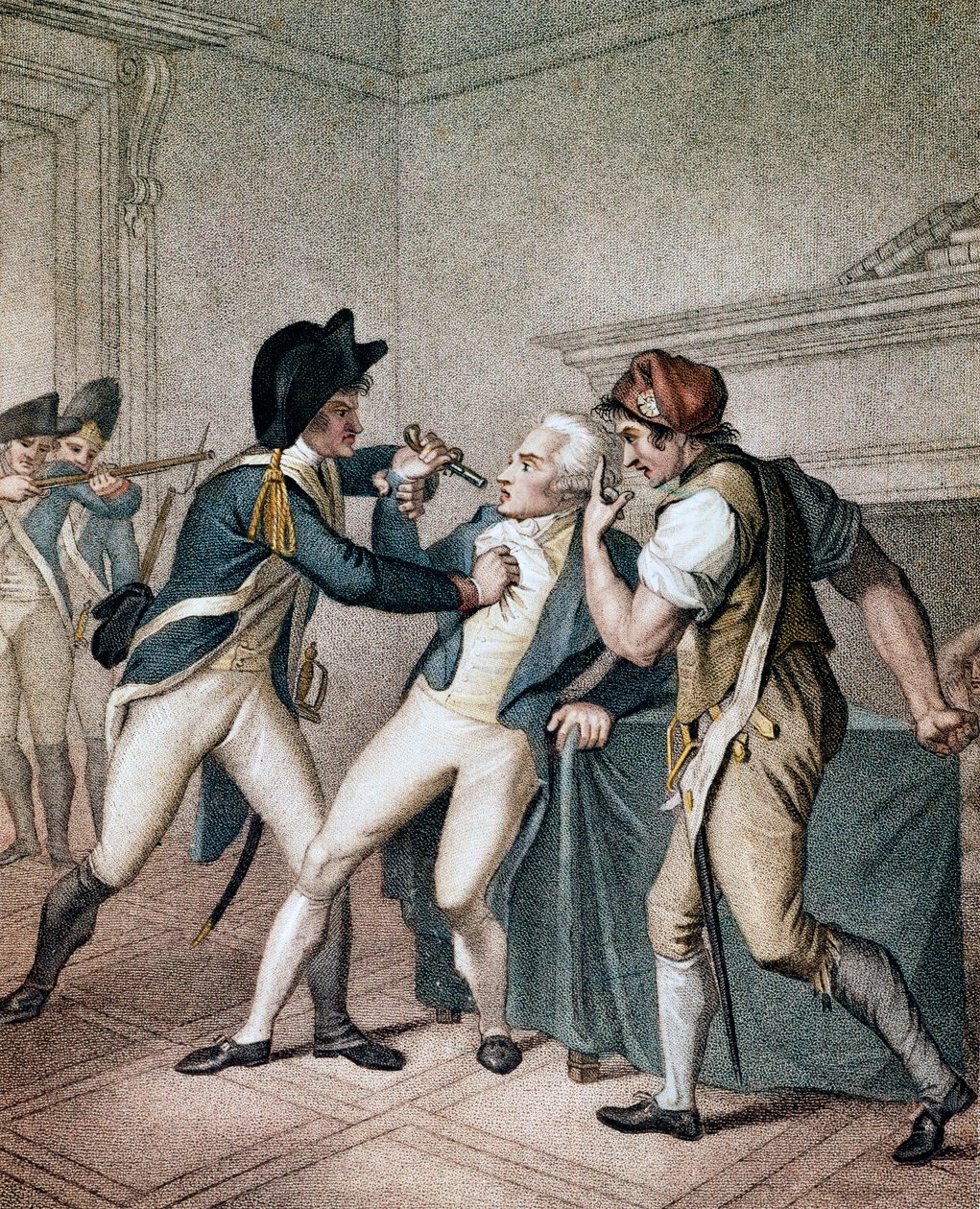 Arrestation de Maximilien Robespierre, le 27/07/1794 - L