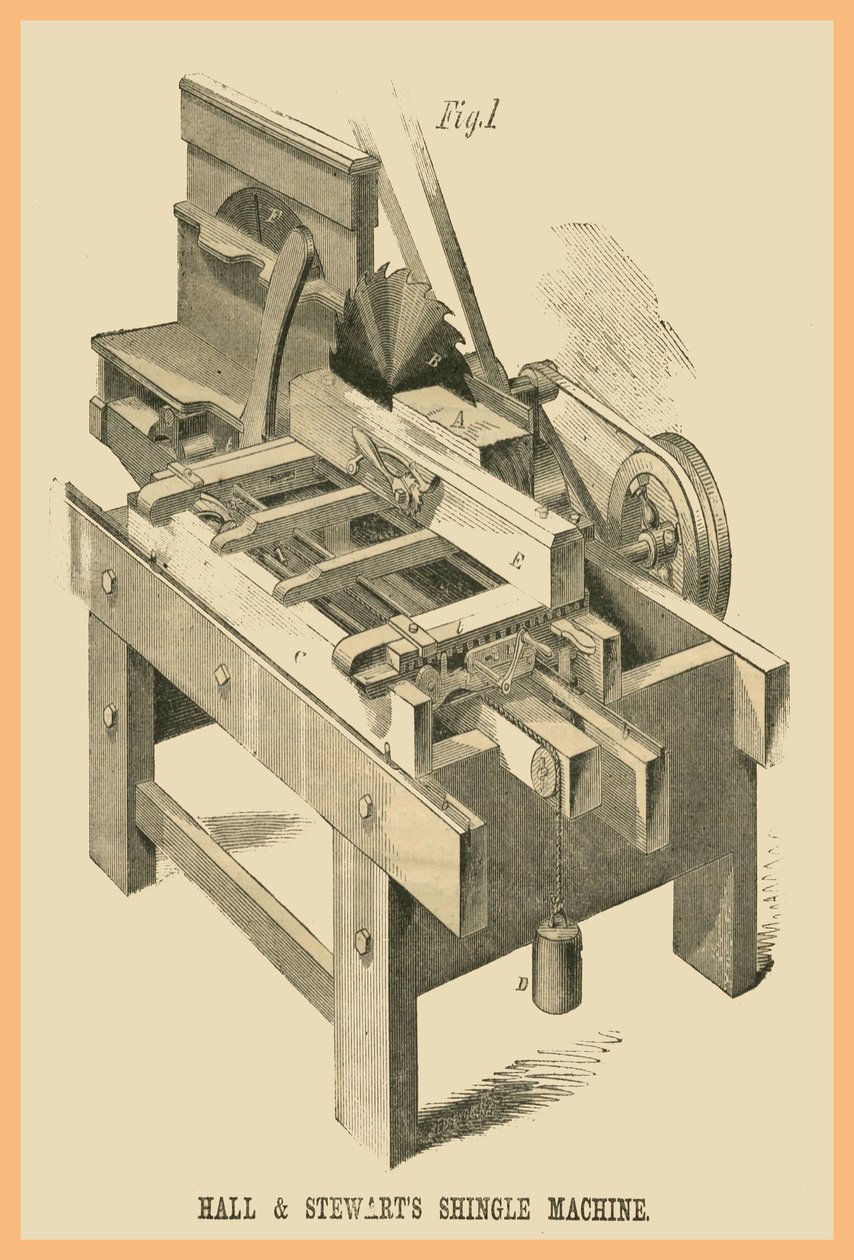 Ball - Stewarts Shingle Machine - Unknown Artist