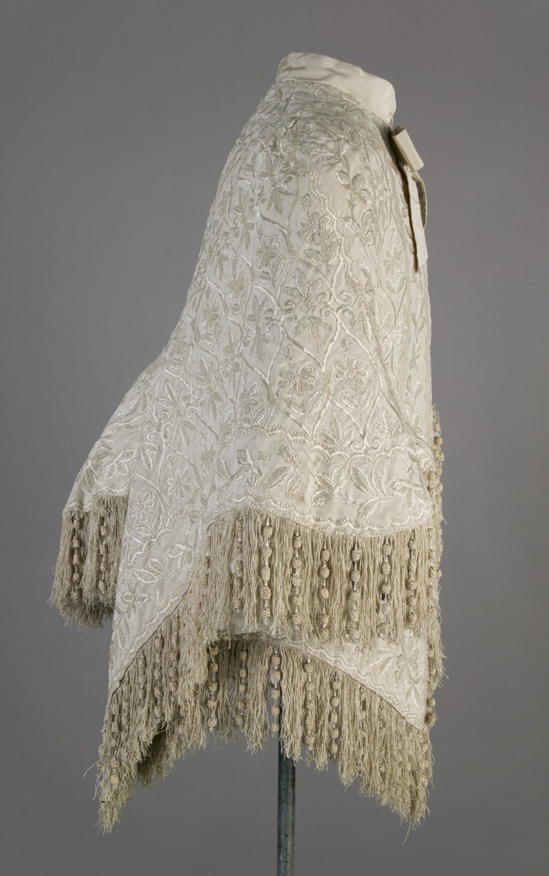Manteau de Bertha Palmer, vers 1870 (vue de côté) - Unknown artist