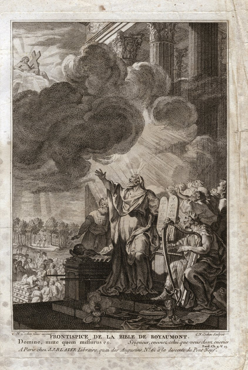 Bible de Royaumont, Ancien Testament : Moïse s