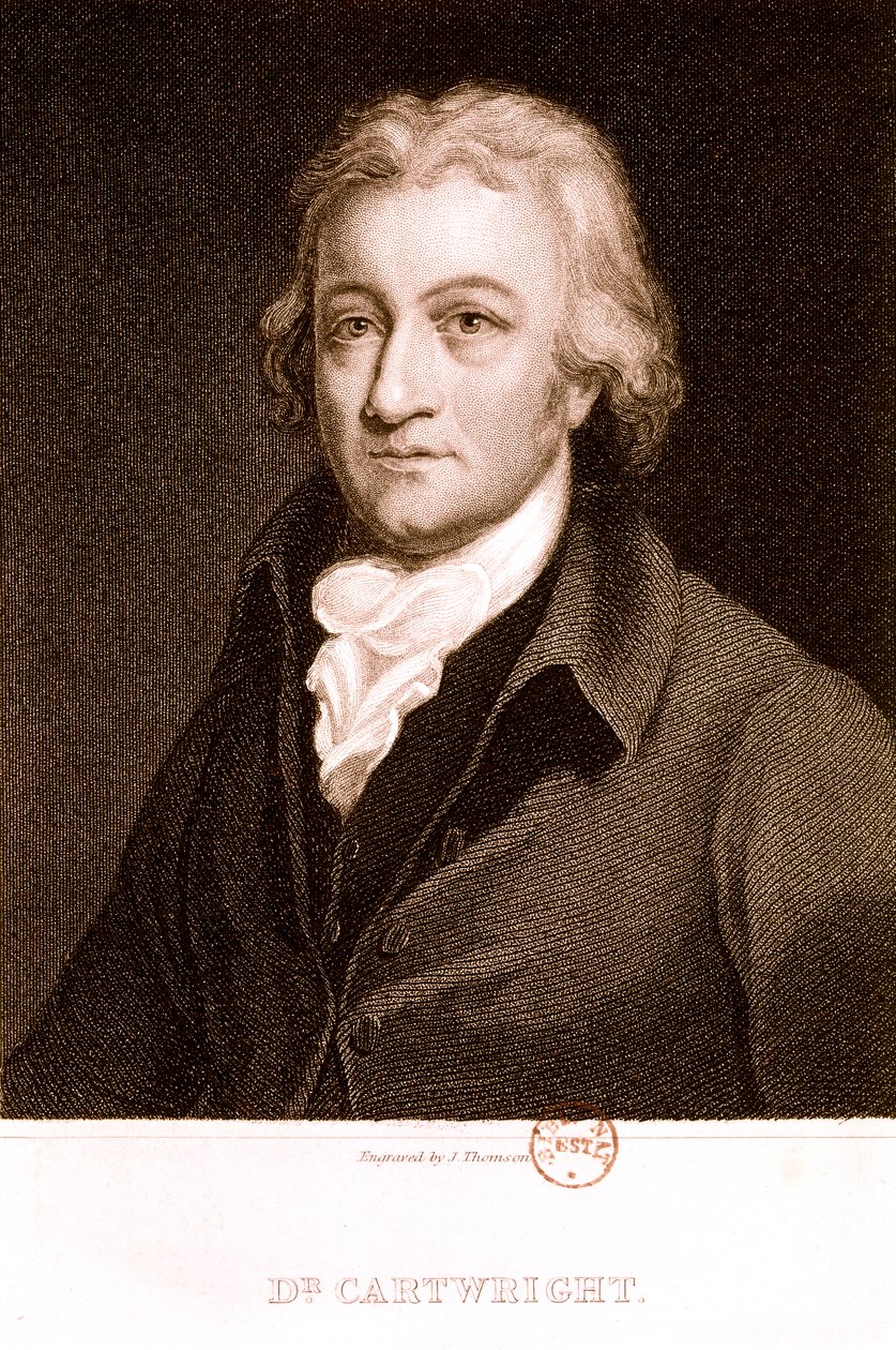 CARTWRIGHT Edmund Inventeur anglais. Portrait (gravure) - Unknown Artist
