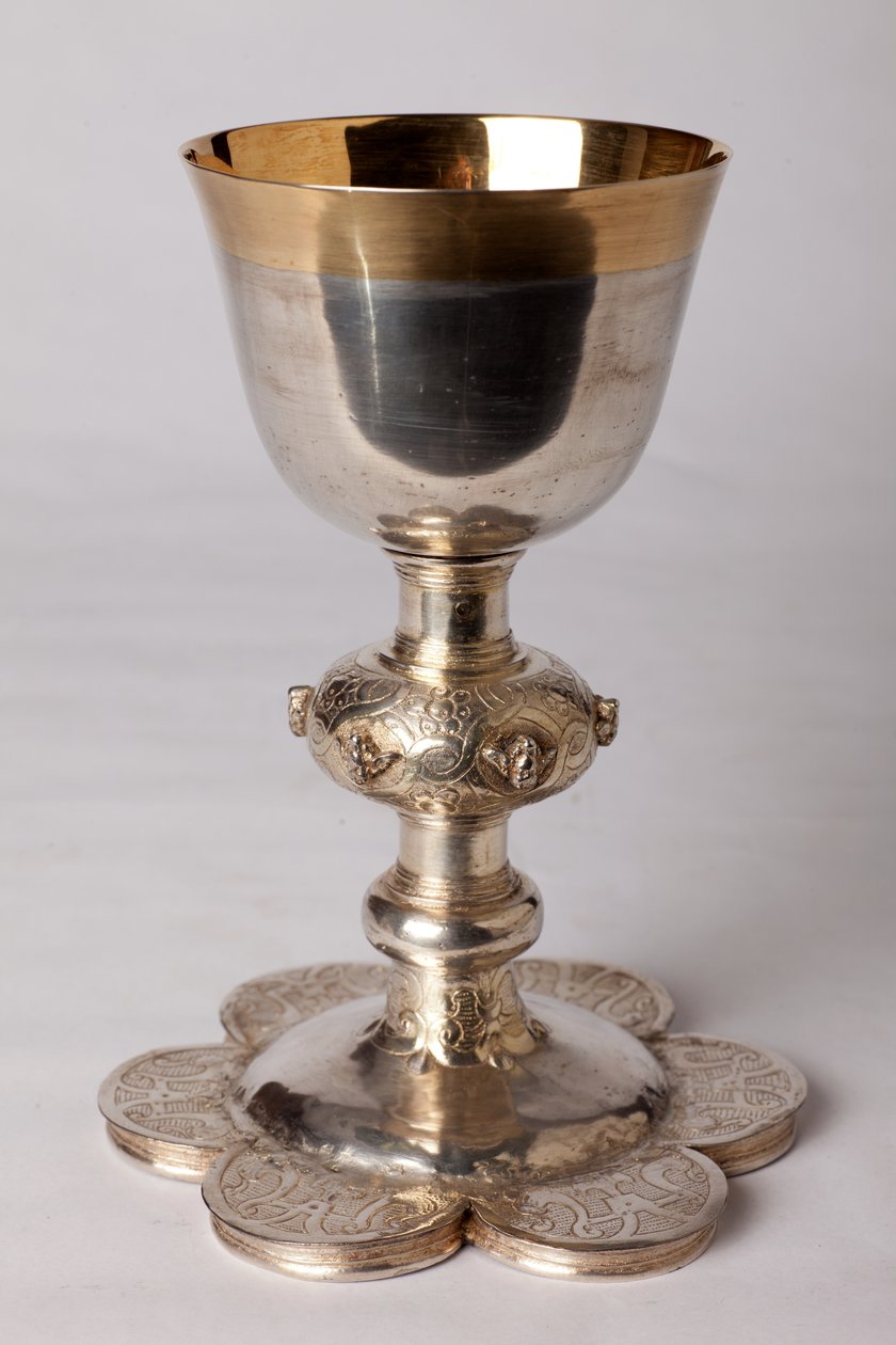 Calice du chapelain Georges Coquere. Métallerie, or et argent - Unknown artist