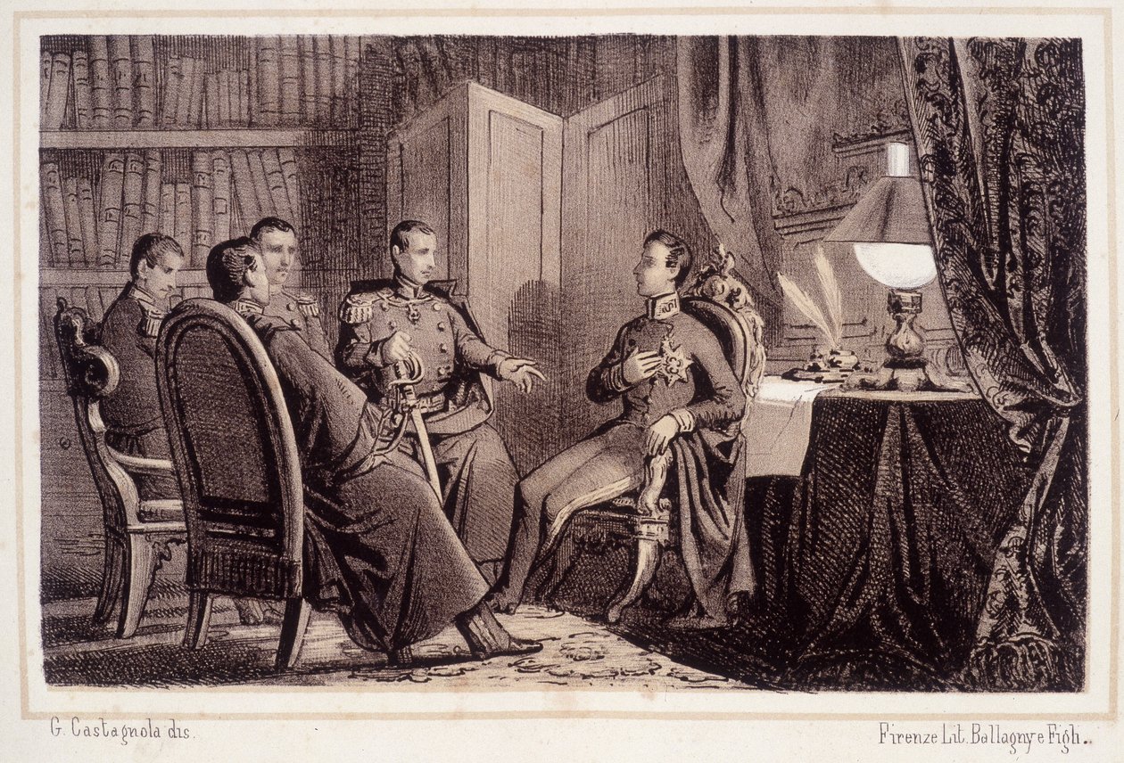 Charles Albert (1798 - 1849) promet d