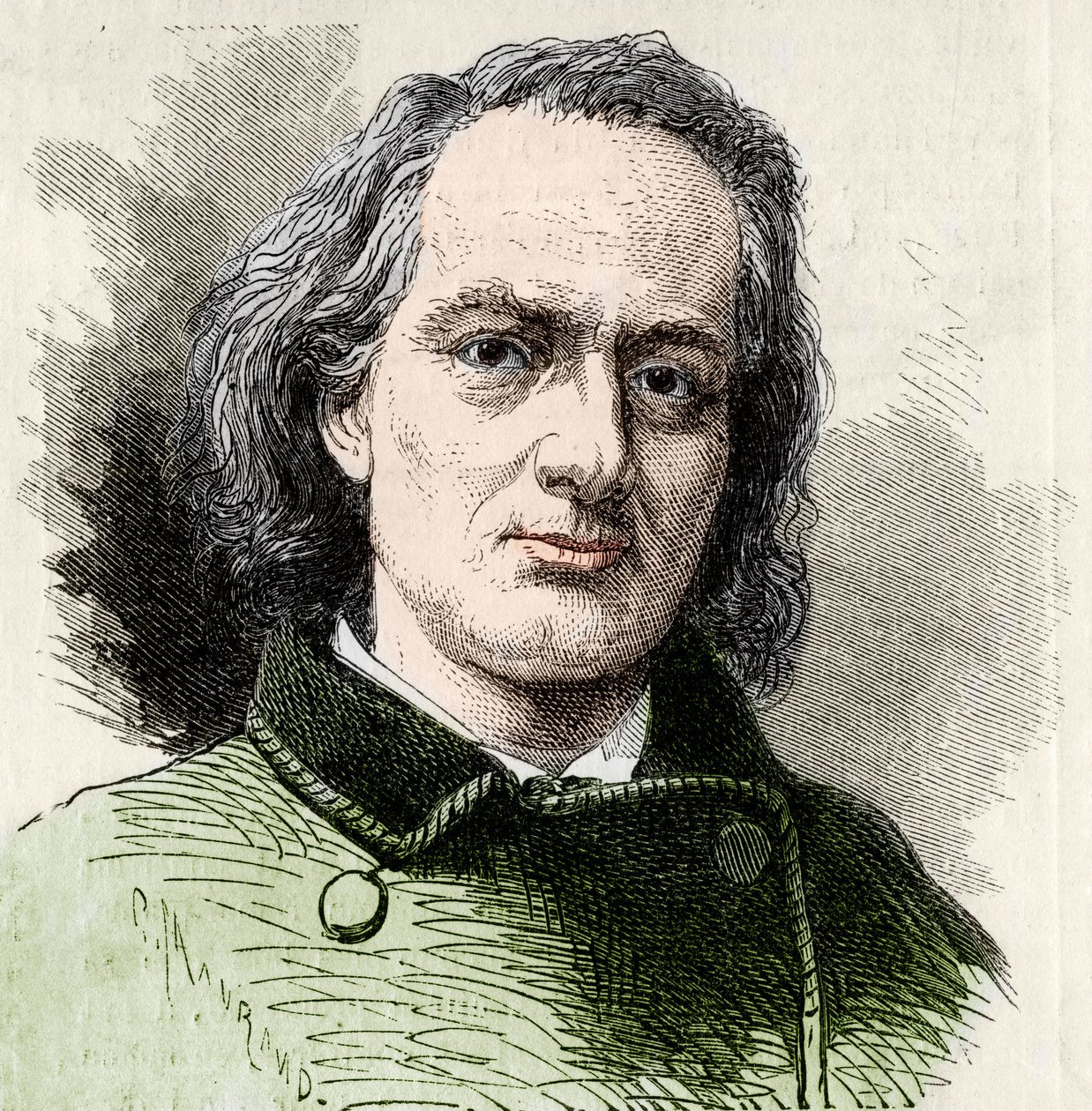 Charles Baudelaire (1821-1867), écrivain français d