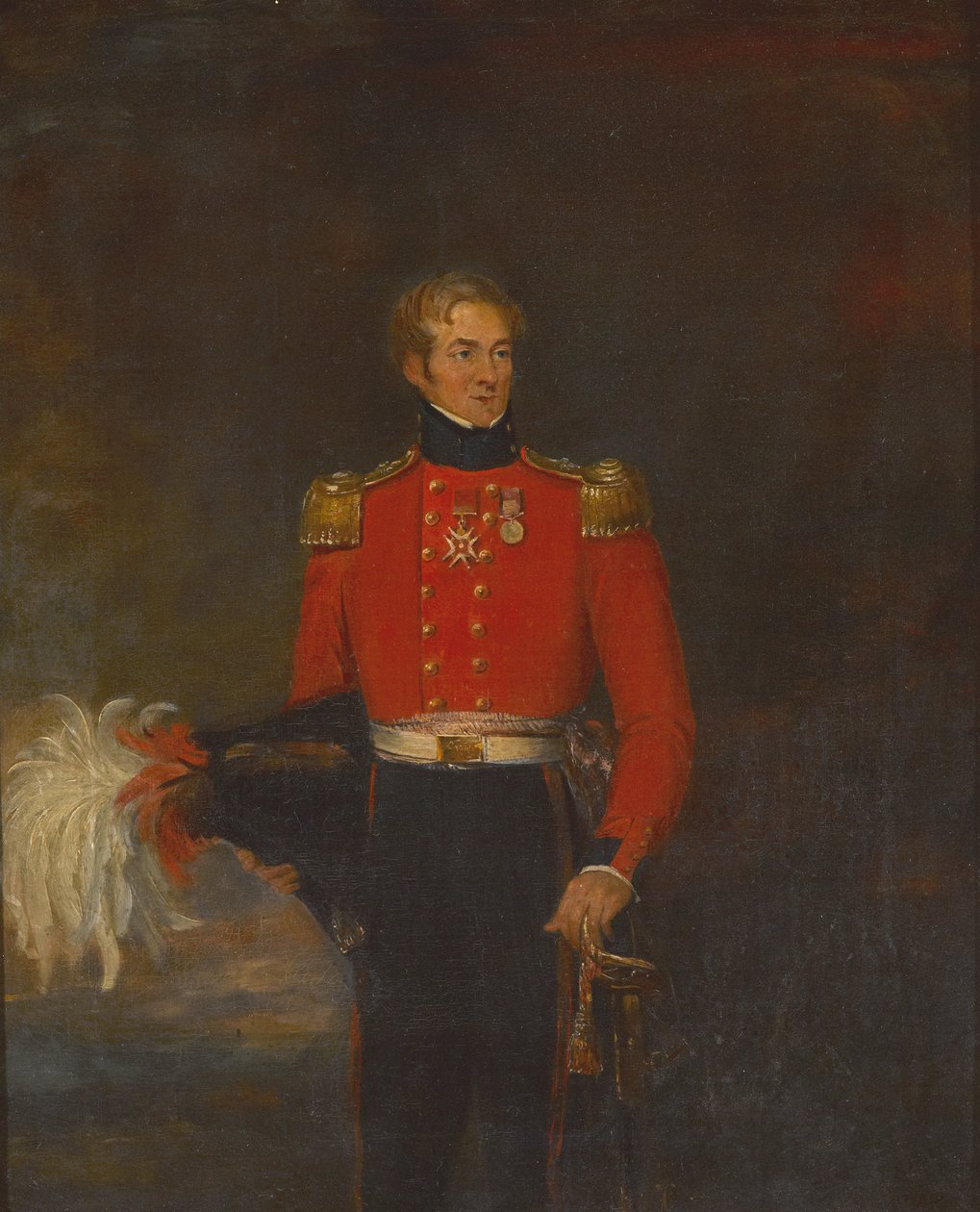 Colonel Sir Richard Llewellyn, 28e Régiment de Foot, vers 1835 - Unknown