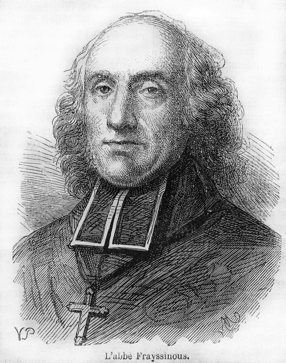 Comte Denis de Frayssinous (1765-1841), prélat français, évêque d