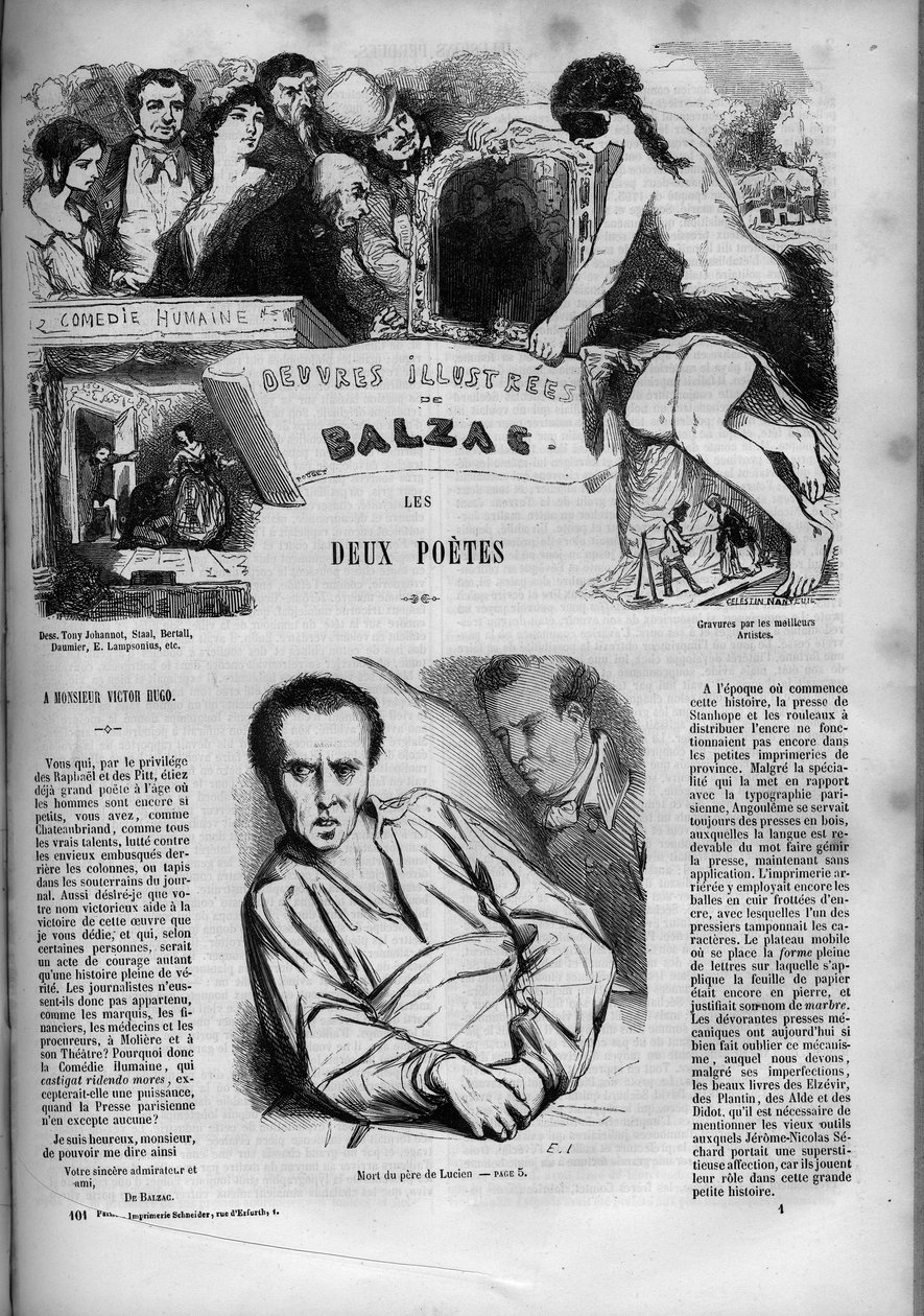 Couverture du roman « Les deux poètes » - Unknown artist