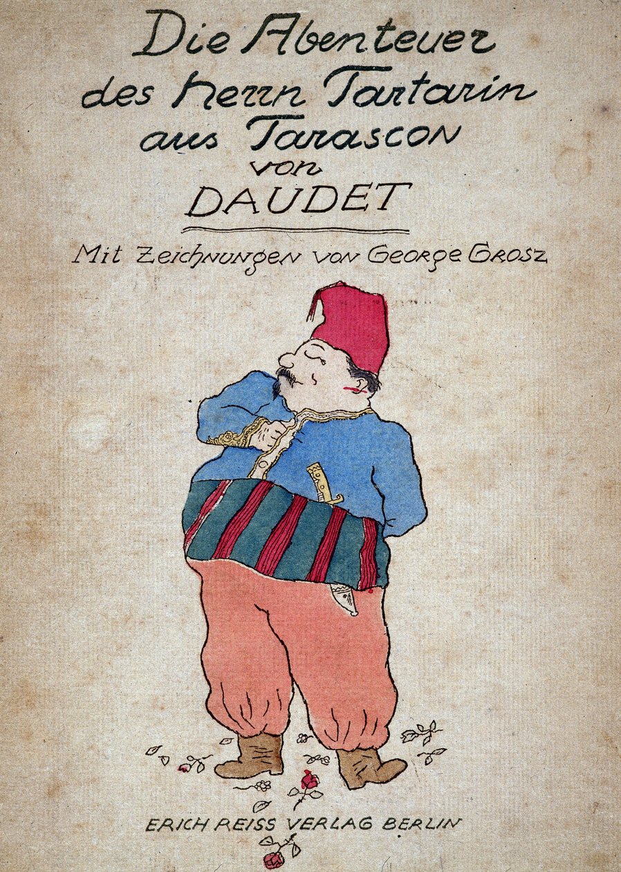 Couverture de "Tartarin de Tarascon" d
