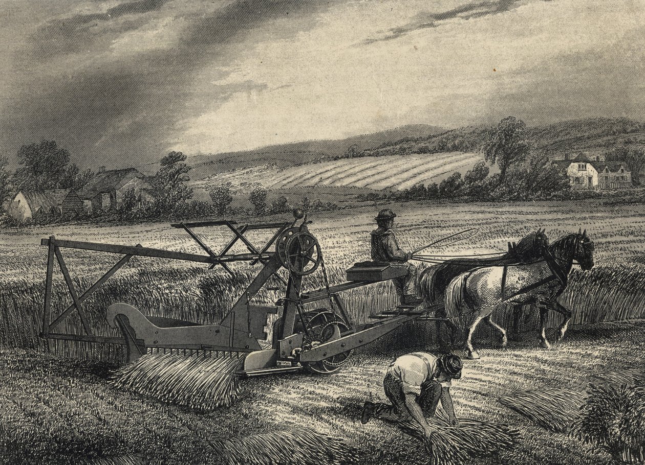 La moissonneuse de Cyrus McCormick de 1831, exposée à l