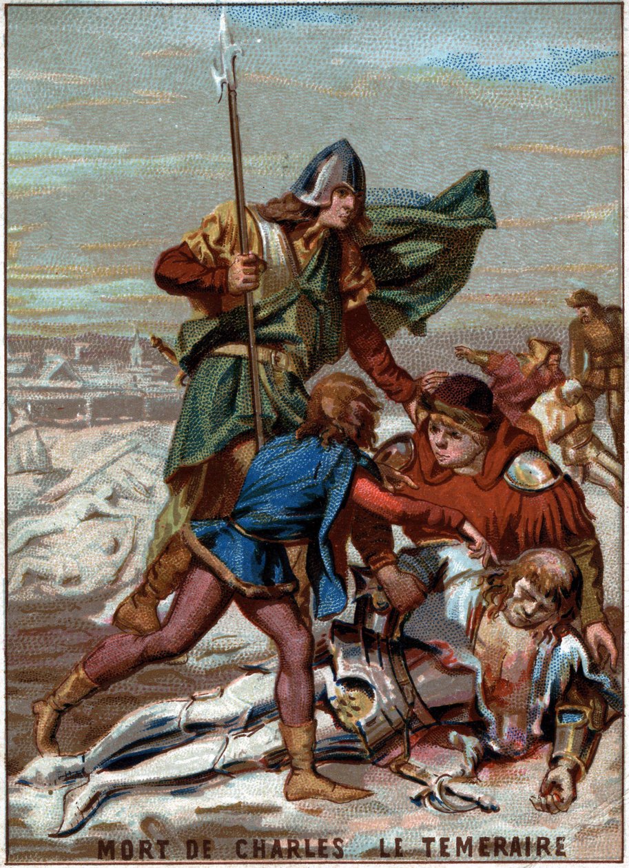Mort de Charles le Téméraire (1433-1477), duc de Bourgogne - Unknown artist