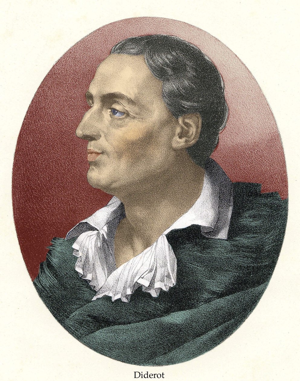 Denis Diderot (1713-1784). - Unknown artist