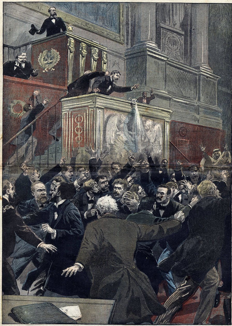Affaire Dreyfus - Chambre des députés - 22 janvier - Unknown artist