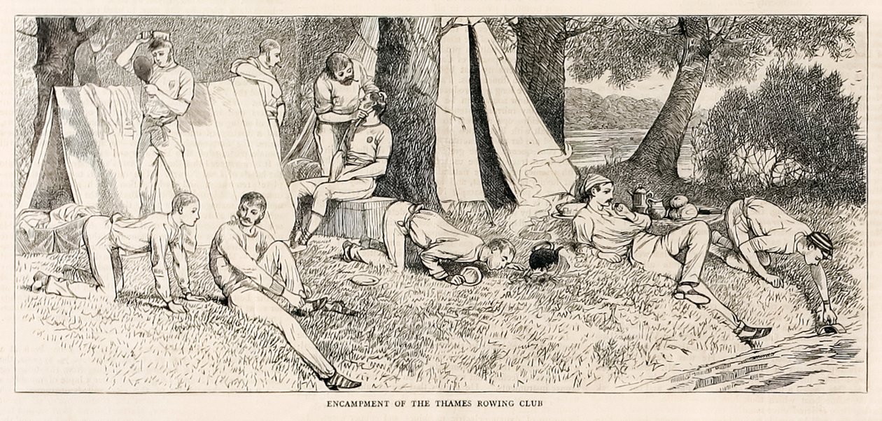 Campement du Thames Rowing Club, de 
