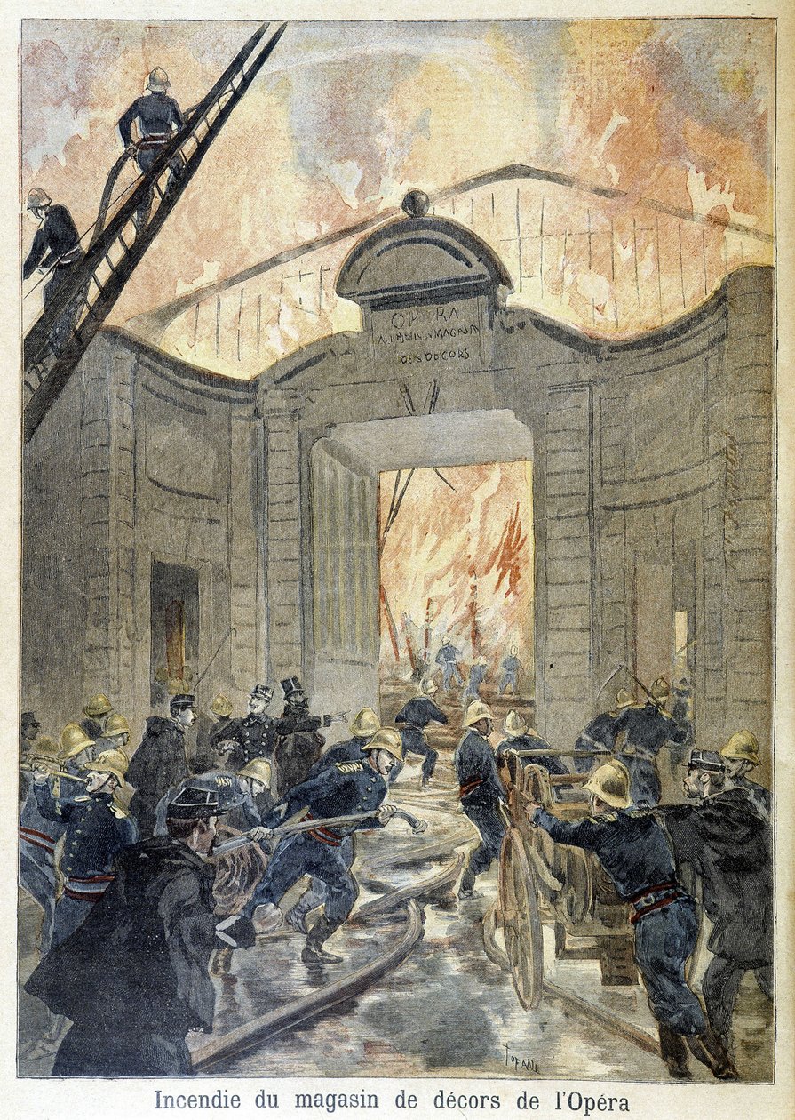 Intervention des pompiers lors de l