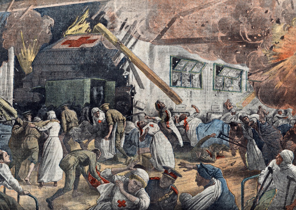 Première Guerre mondiale : bombardement d