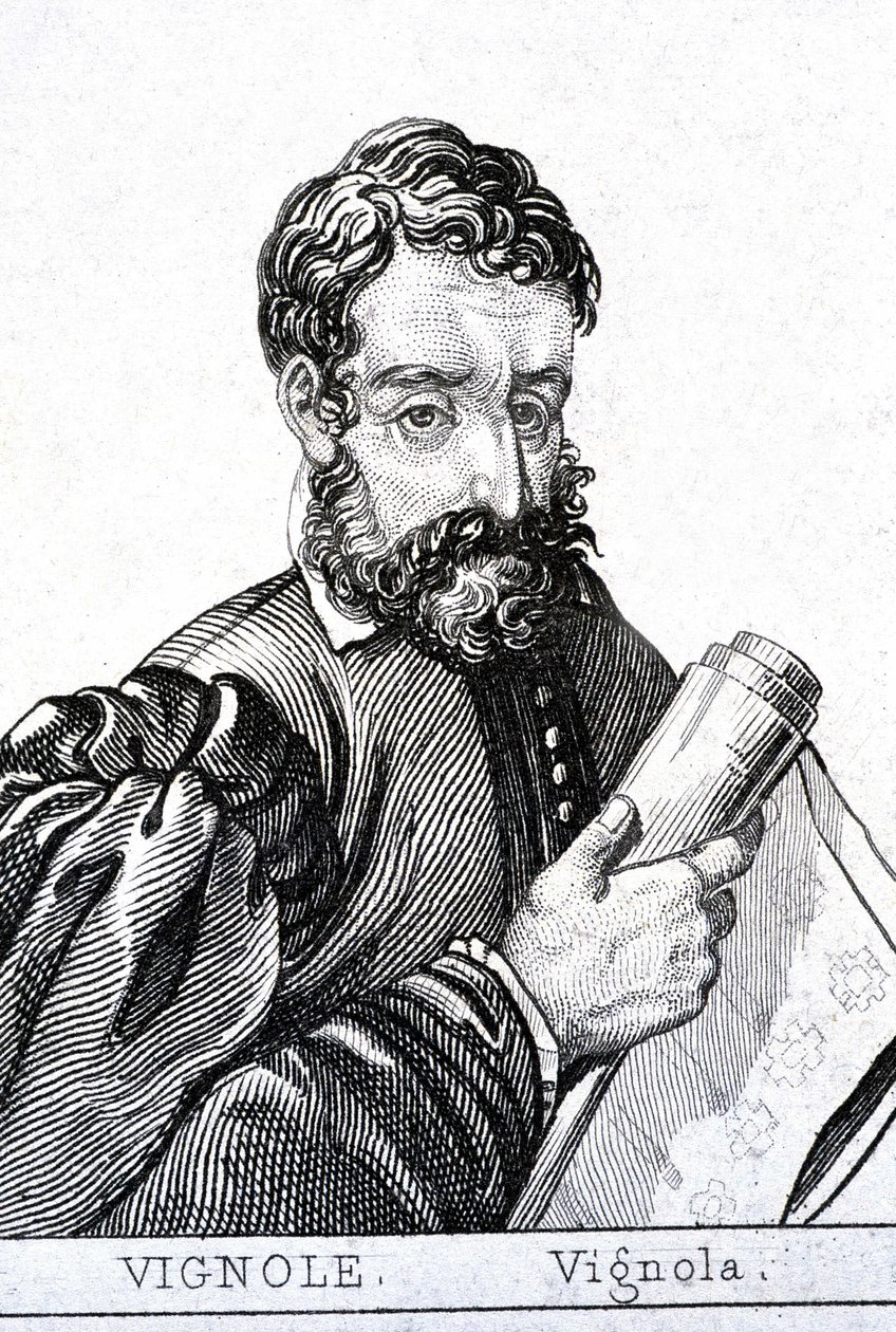 Giacomo Barozzi, dit il Vignola, en français Le Vignole (1507 - 1573) architecte italien - Unknown artist