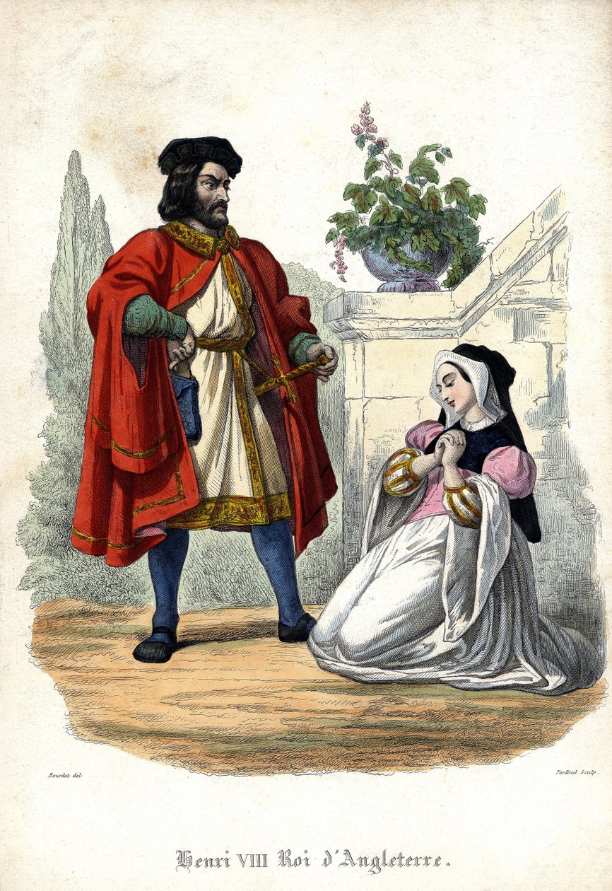 Henri VIII (1491 - 1547) et Anne de Boleyn - Unknown artist