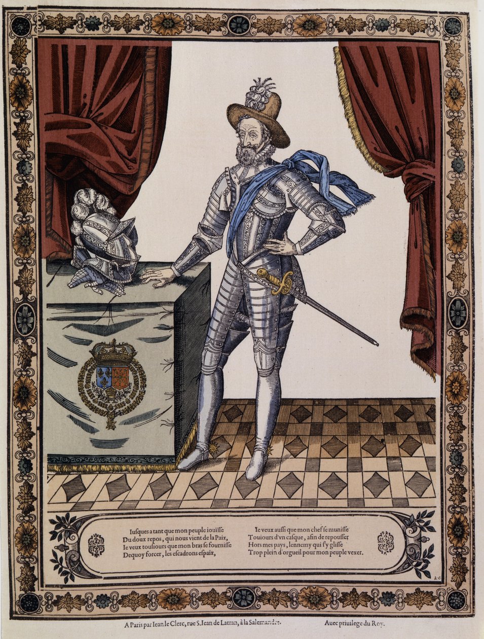 Henri IV (1553 - 1610), roi de France vers 1600 - Unknown artist