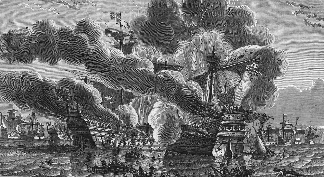Hervé Primoguet brûla le navire amiral d