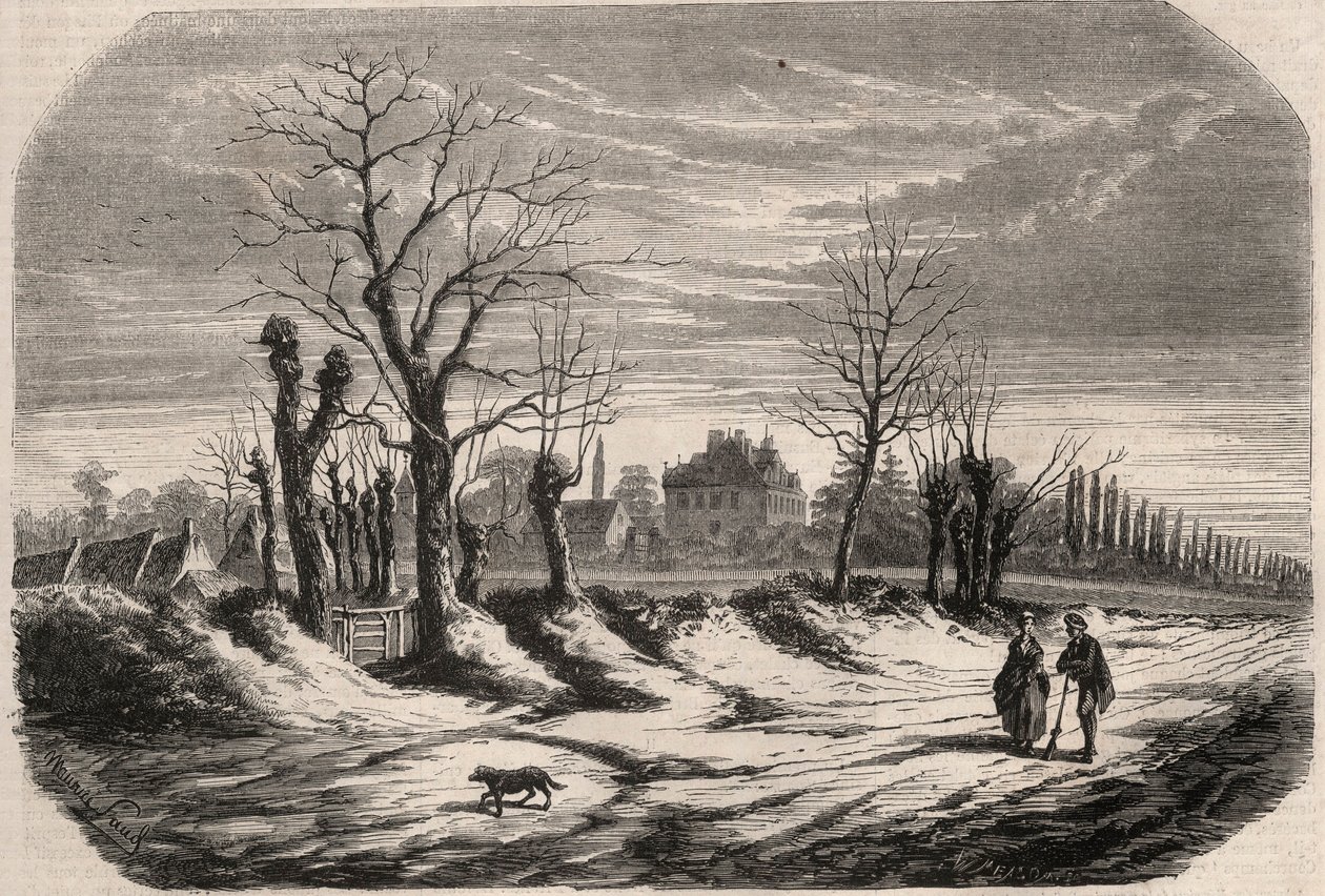 Maison de George Sand (1804-1876) (Aurore Dupin), baronne Dudevant à Nohant-Vic dans l