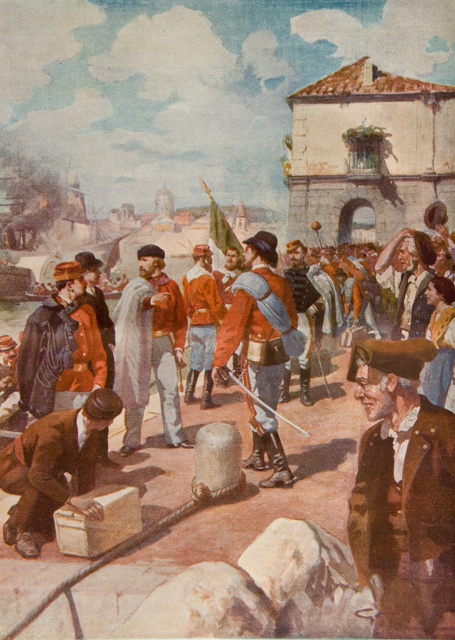 Illustration - Garibaldi 1860 (impression) - Unknown Artist