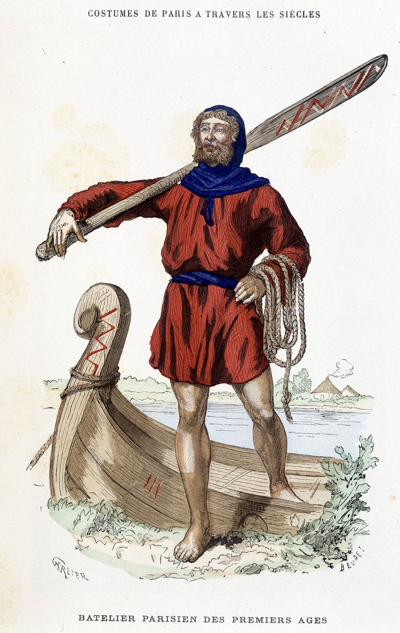 À Paris à travers les siècles par Knee-Lac - Unknown artist