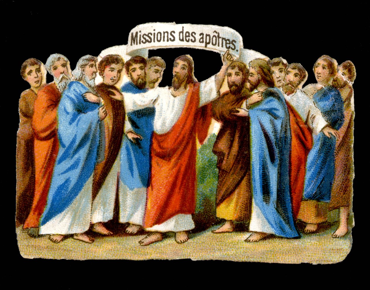 Jésus confie leurs missions aux apôtres - Unknown artist