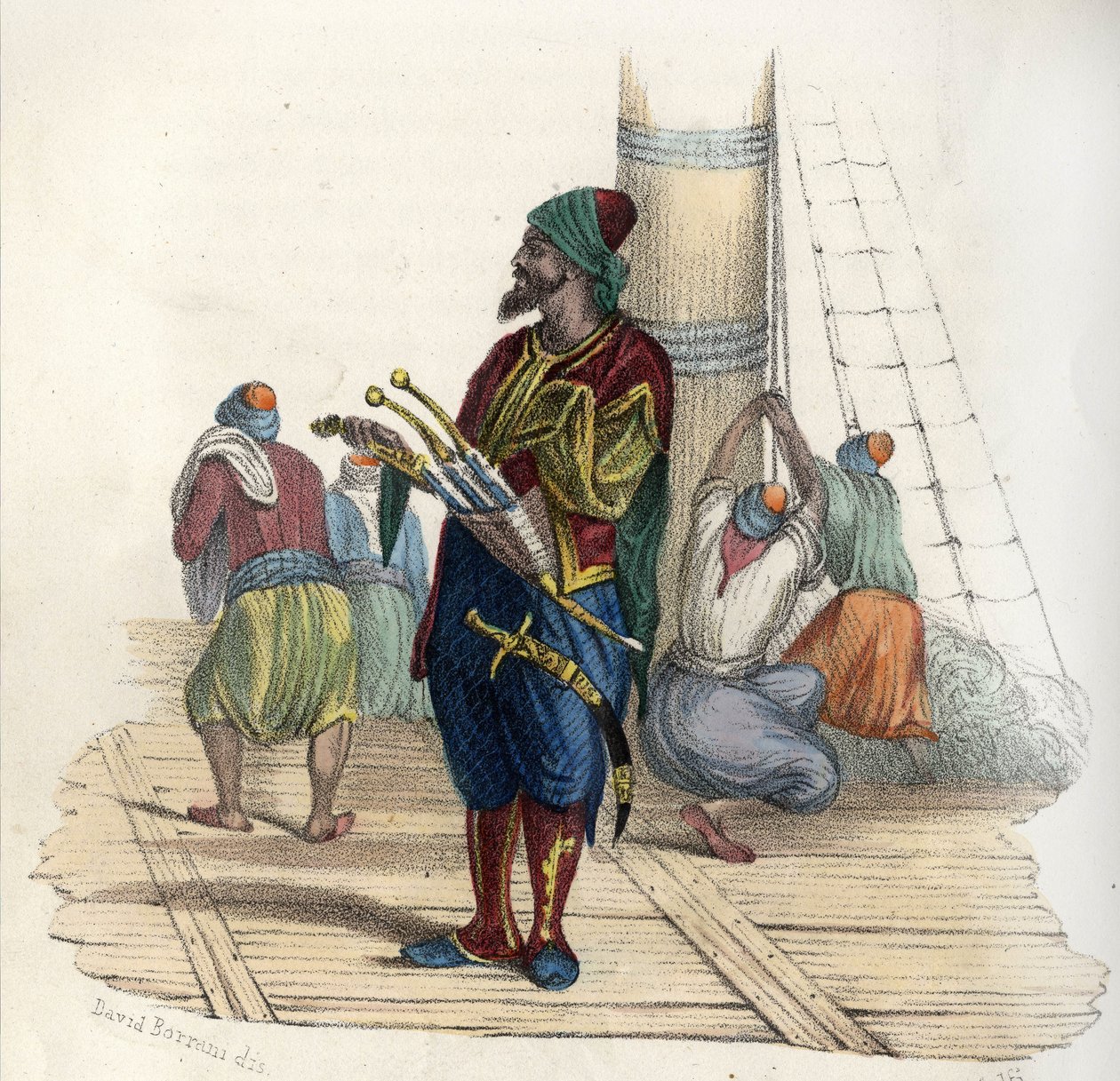 Khayr al-Din (v. 1476-1546), connu sous le nom de Barberousse II, corsaire turc. Fondateur de l