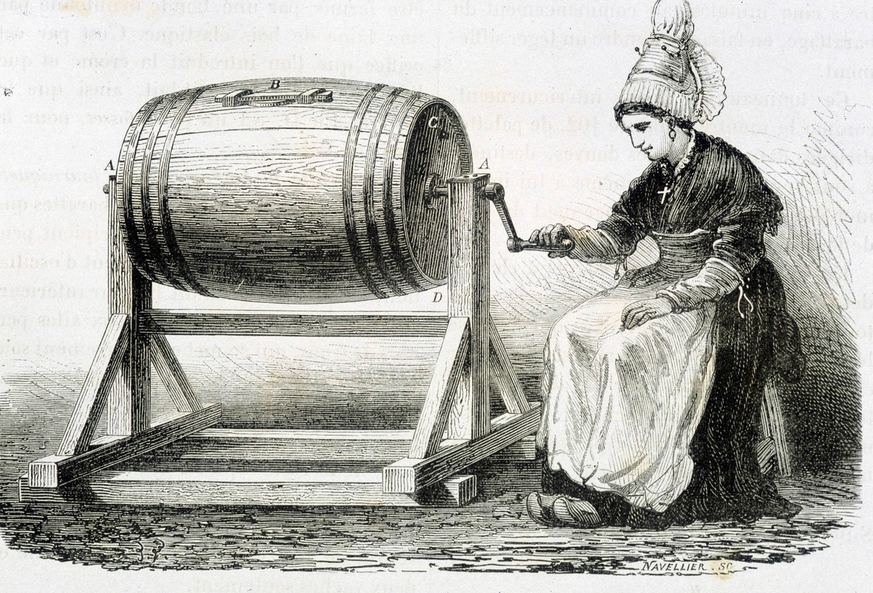La baratte normande - dans « Les merveilles de l