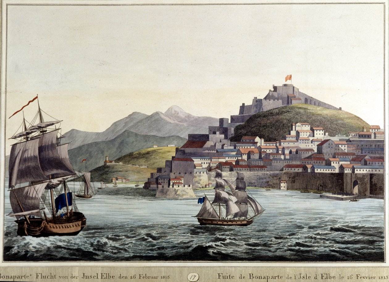 Fuite de Napoléon Bonaparte de l