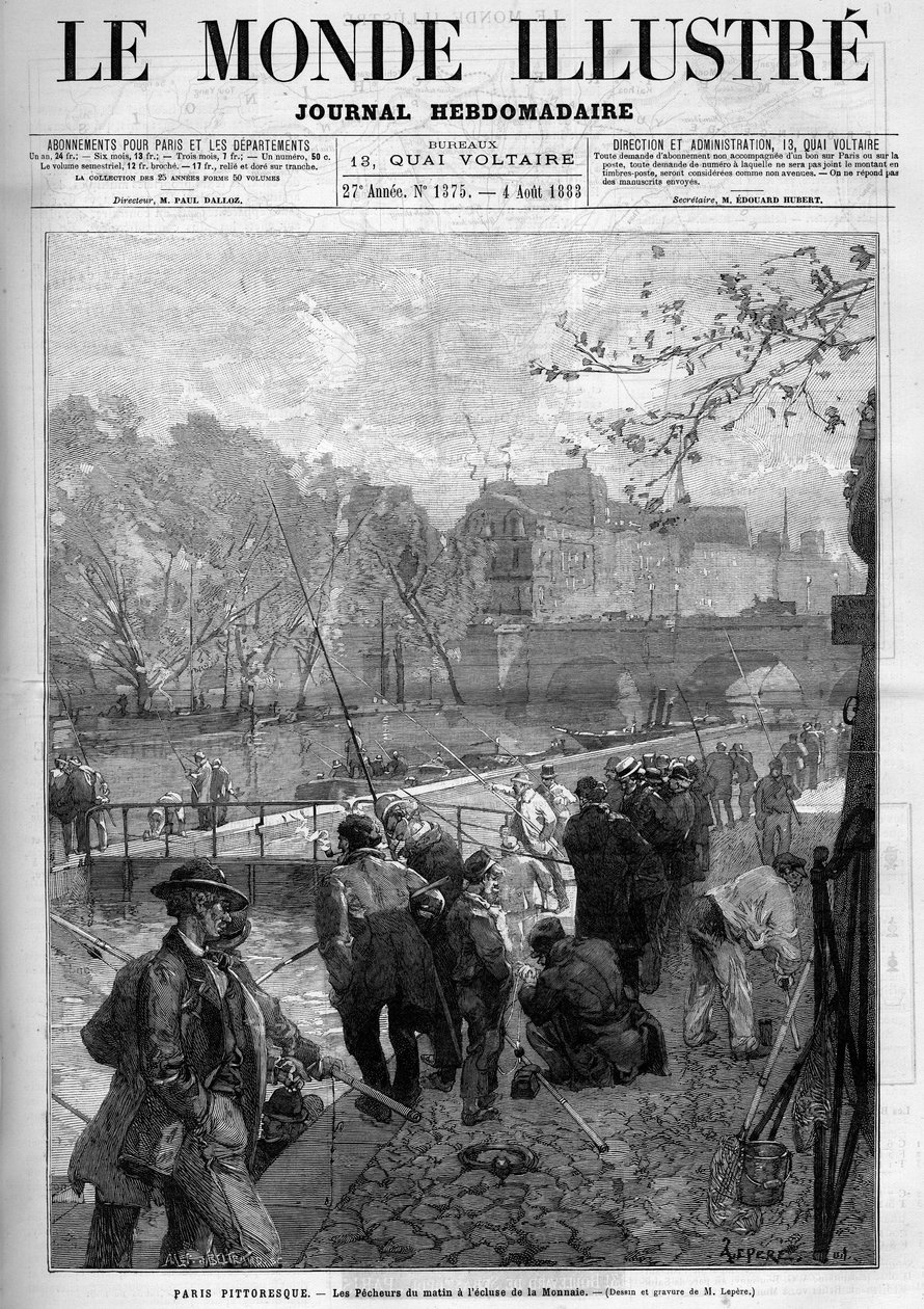 Les pêcheurs du matin à l