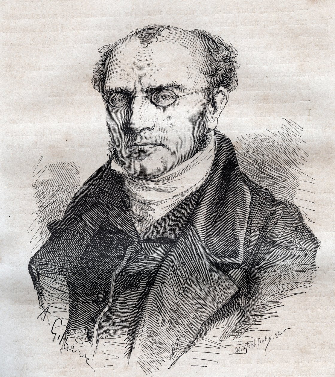 Louis-Chrysostome Michel de Bourges 1797-1853 avocat et politicien français - Unknown artist