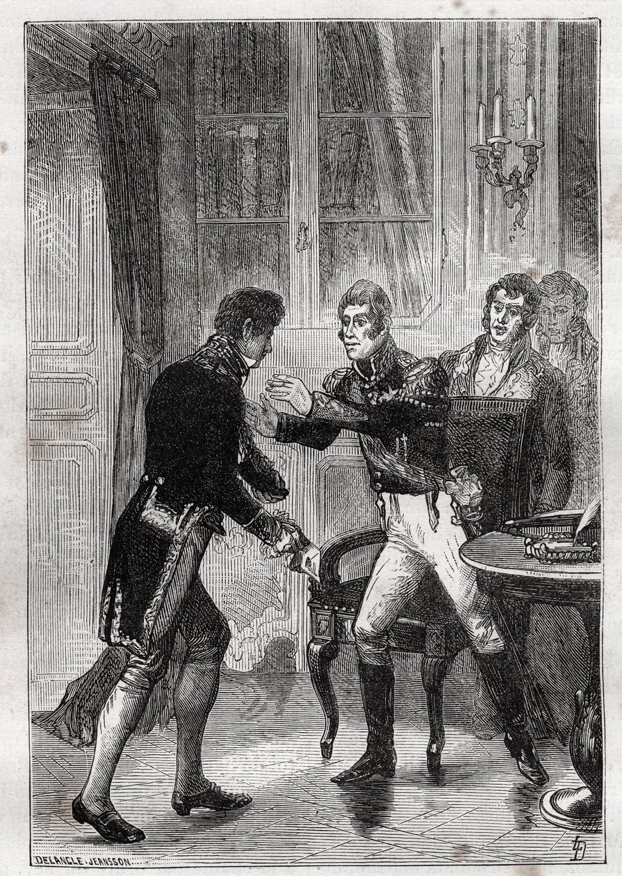 Rencontre entre Charles Lemercier de Longpré (1778-1854), baron d