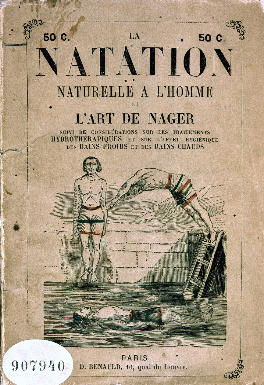 Natation naturelle avec homme et l