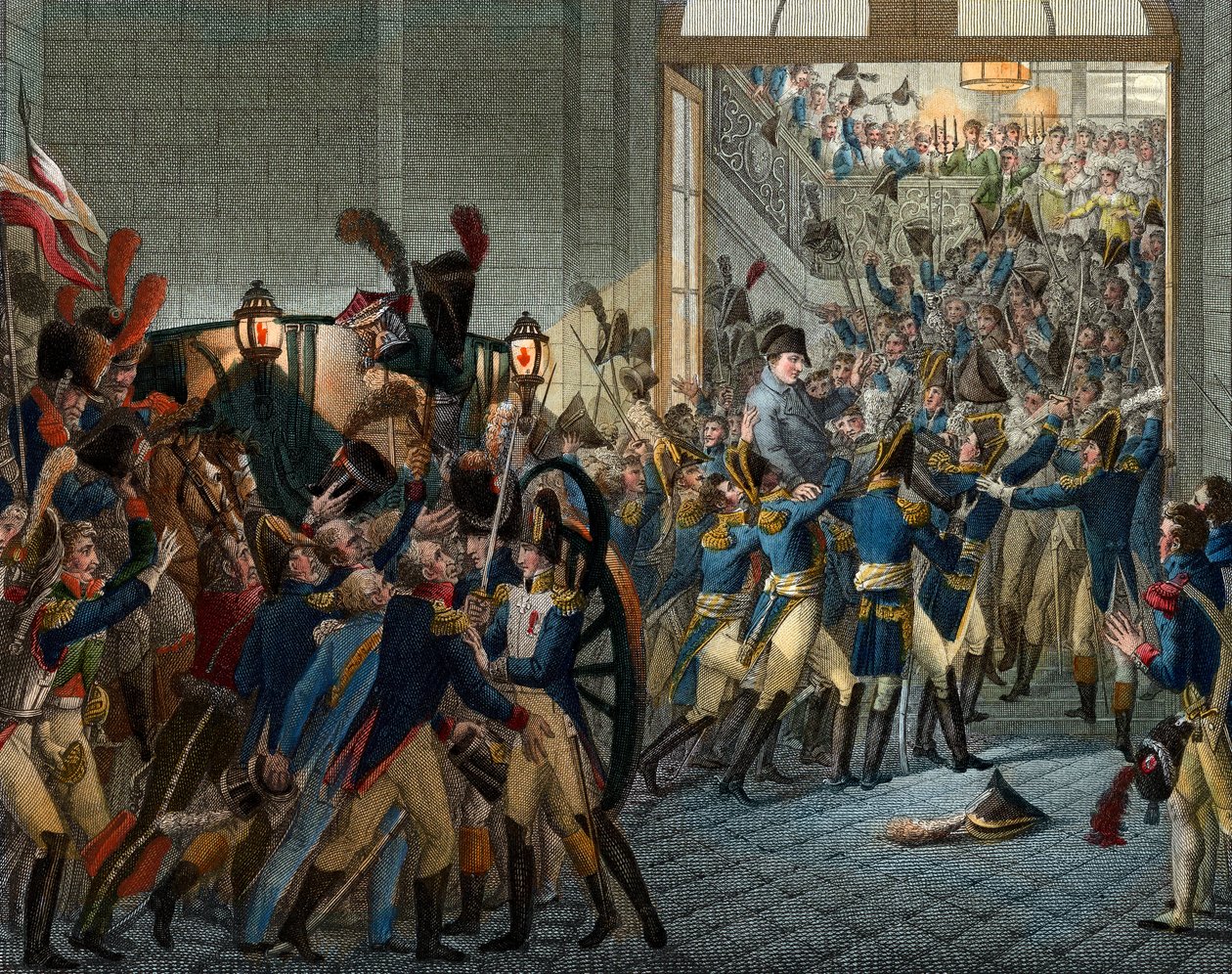 Les Cent-Jours : Napoléon Bonaparte (1769-1821) de retour de son exil sur l