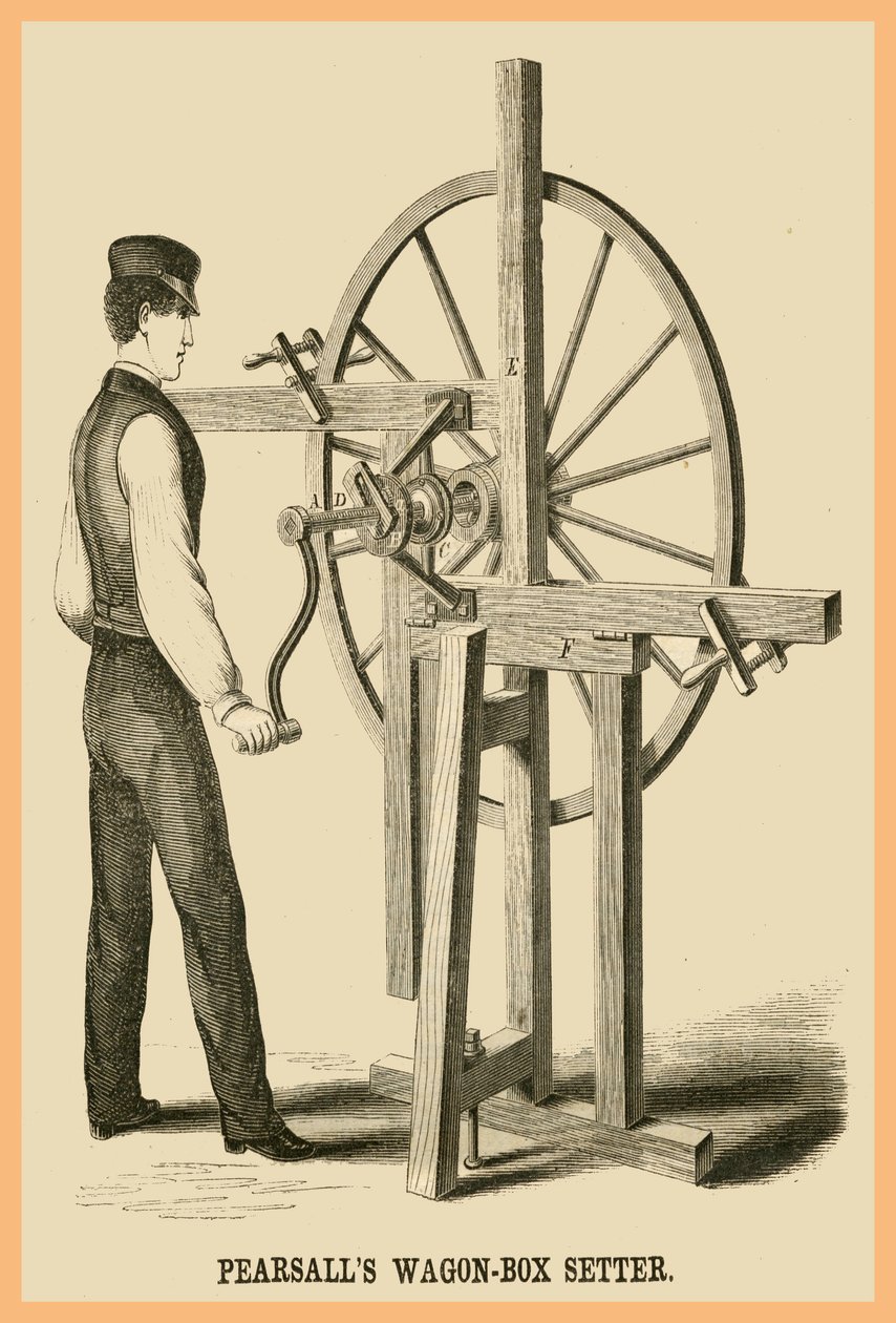 Pearsalls, poseur de caisses de wagons - Unknown Artist