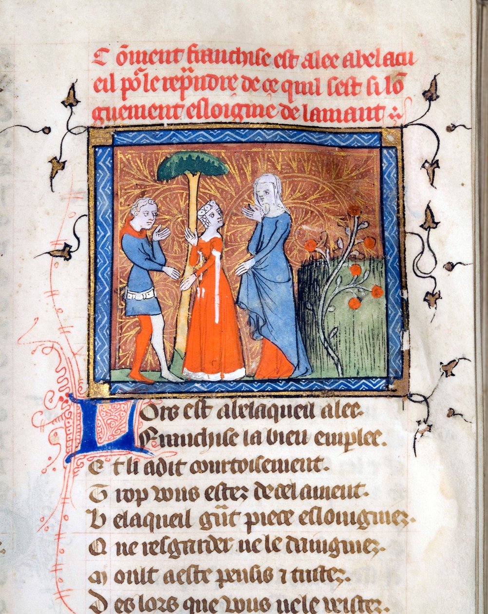 Personnages en conversation - Unknown artist